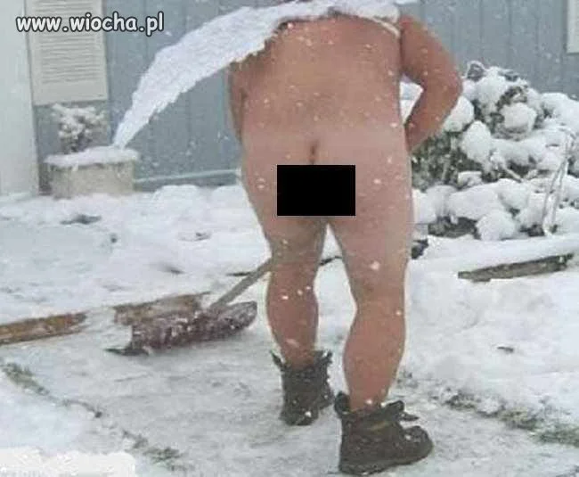 Trochę śniegu popadało ...