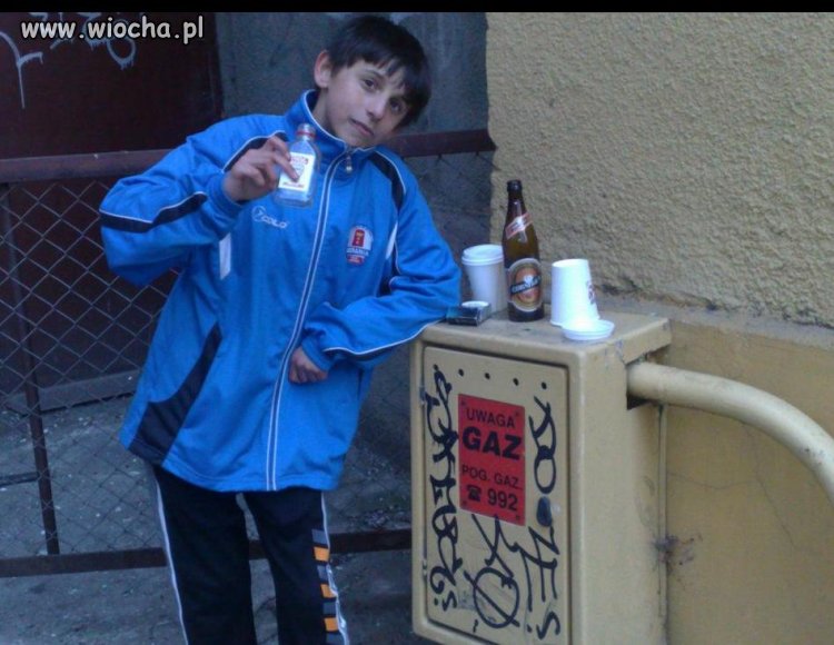 Nie ma to jak szpan na alkohol