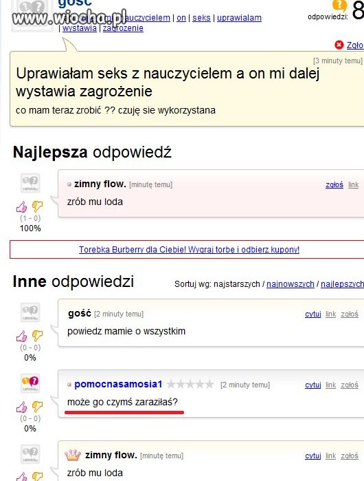 Odpowiedź powala.