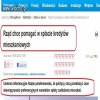 Rząd chce pomagać...
