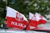 ... I na drogach więcej Polskich flag niż w dzień