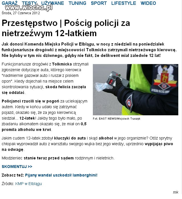 Wiocha dla rodziców ...