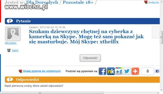 Któraś chętna