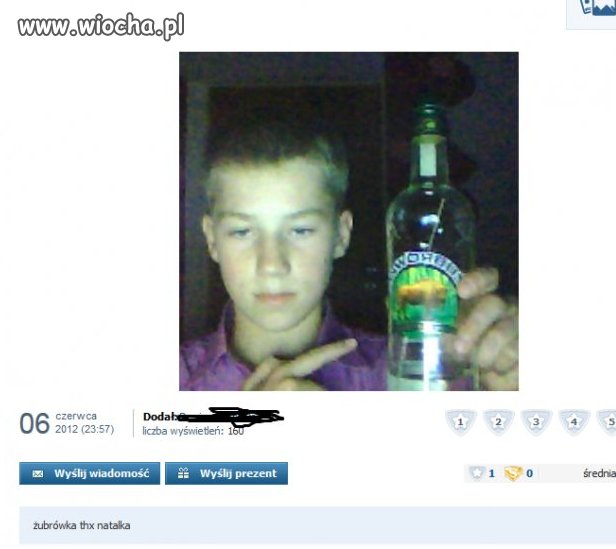 Nie ma to jak żubrówka...
