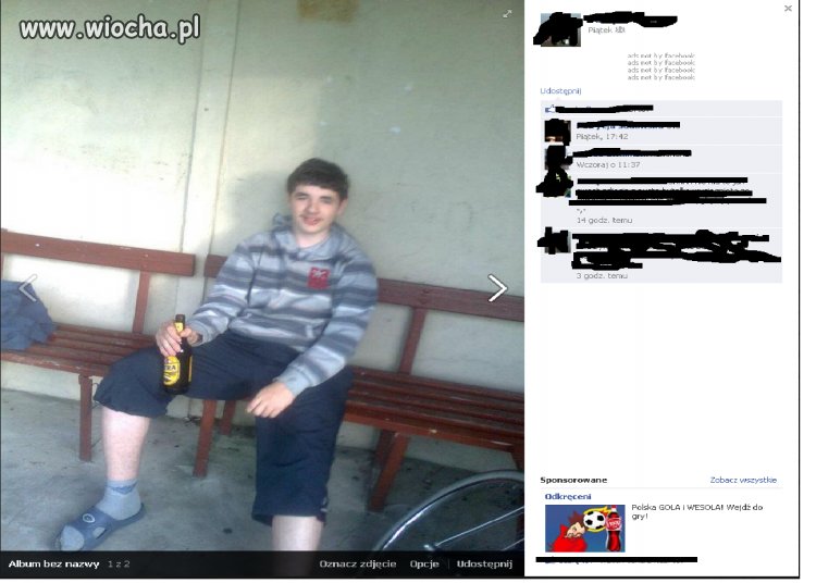 Nie ma to jak sweet zdjęcie z pustą butelką ...