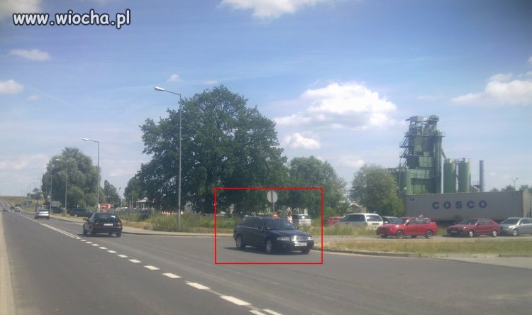 Oto jak powinno się parkować, wg. tego Pana 