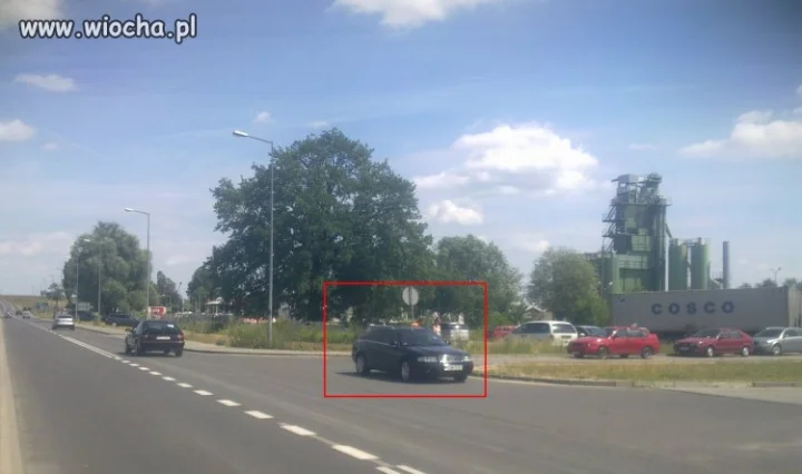 Oto jak powinno się parkować, wg. tego Pana 
