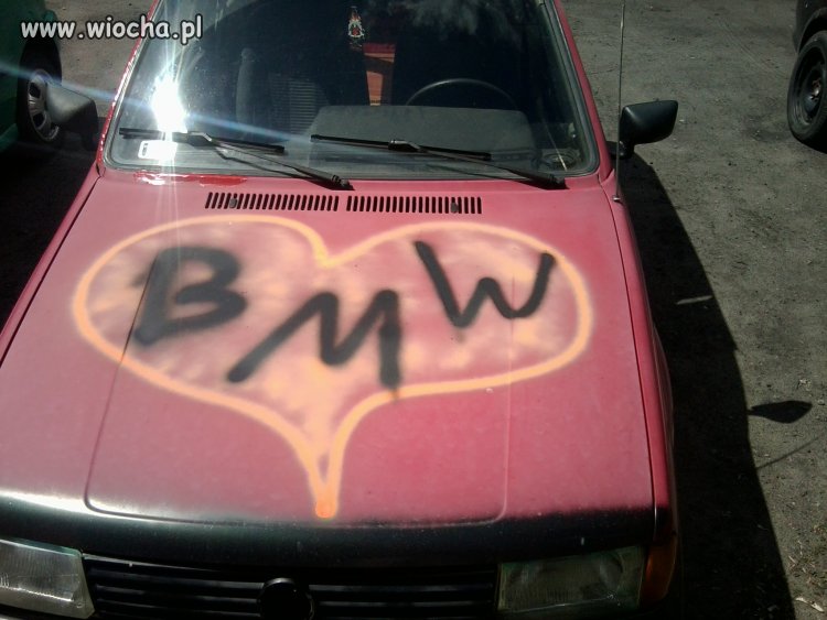 Miłośnik BMW jeździ VW Polo