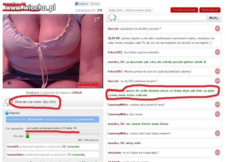 Ciekawe czy córka wie, że rower będzie za to, że 