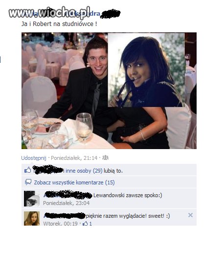 Ja i Robert na studniówce! 