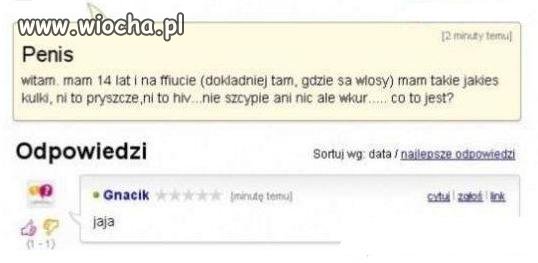 Kto miał takie problemy za małolata???