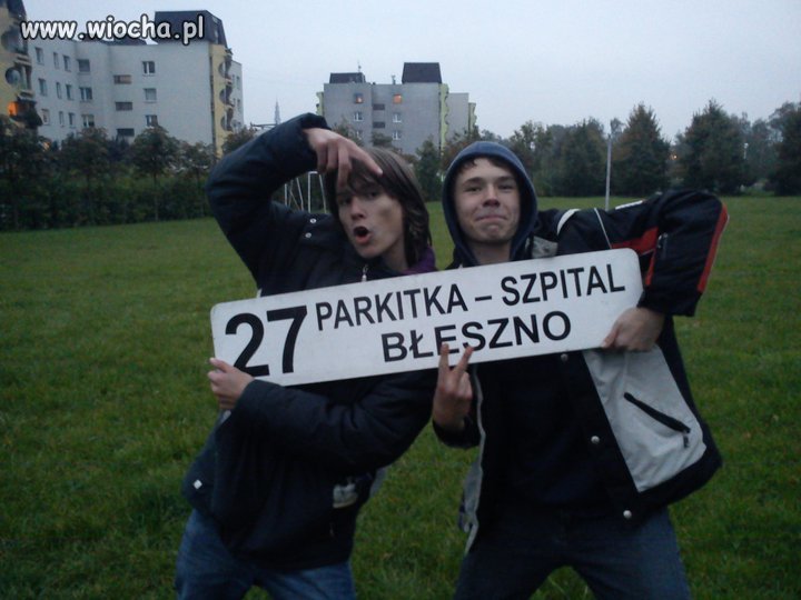 Lans z tablicą autobusową? 