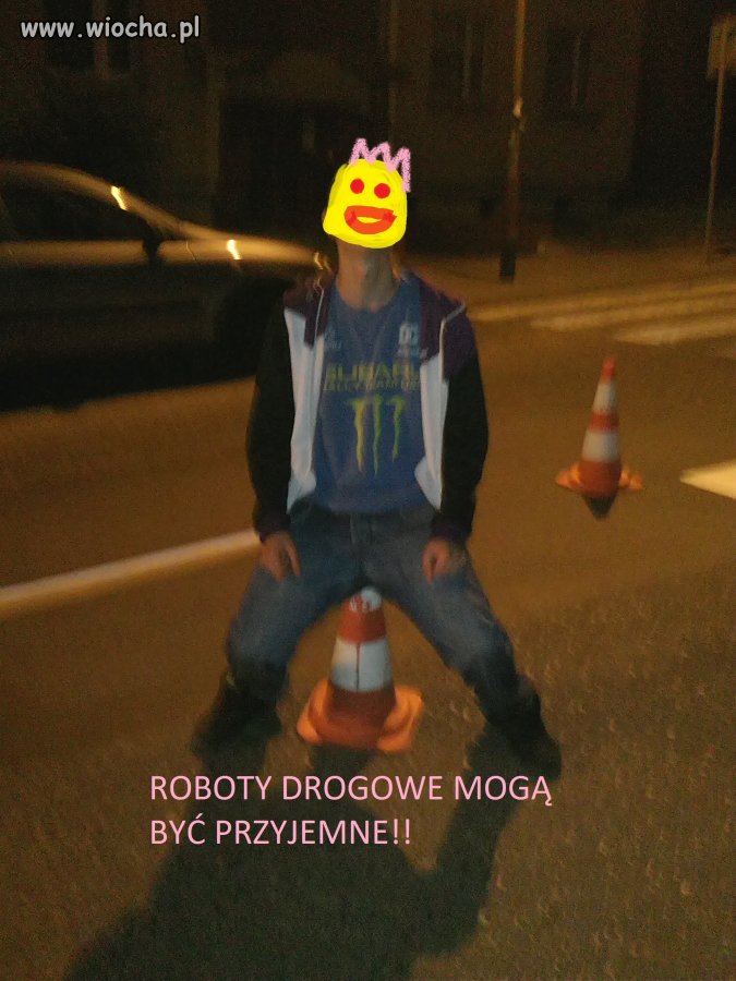 Roboty drogowe.