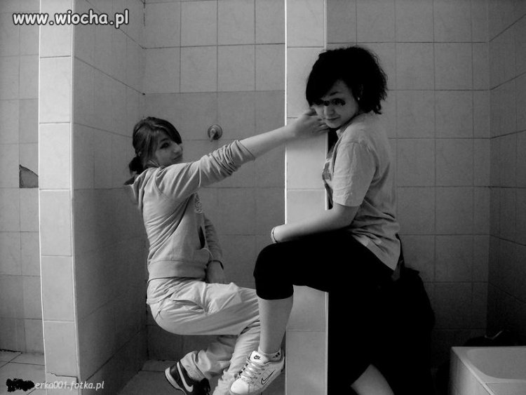 Gangsterka w szkolnym wc