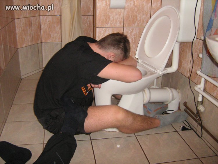 Ostry melanż.