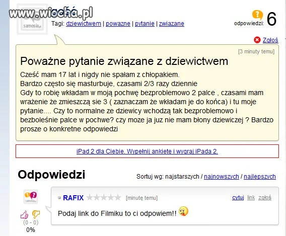 Głodnemu chleb na myśli,