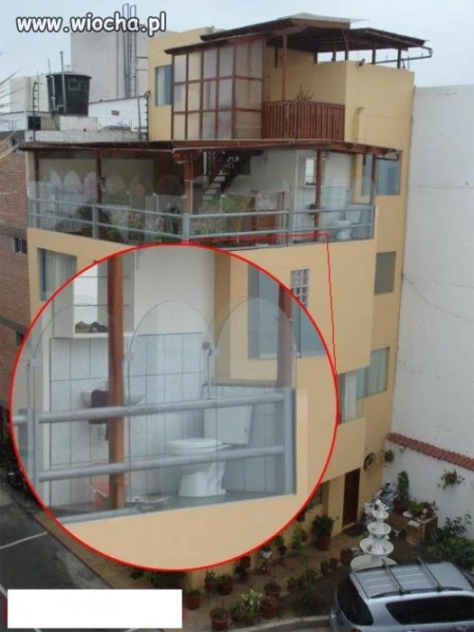 Ciekawe czym kierował się architekt