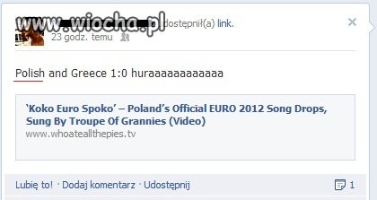 Może łatwiej byłoby napisać po prostu "Polska"...