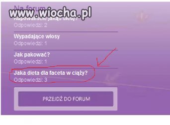 Jaka Dieta dla faceta w ciąży???