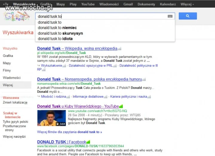 Donald Tusk to...??