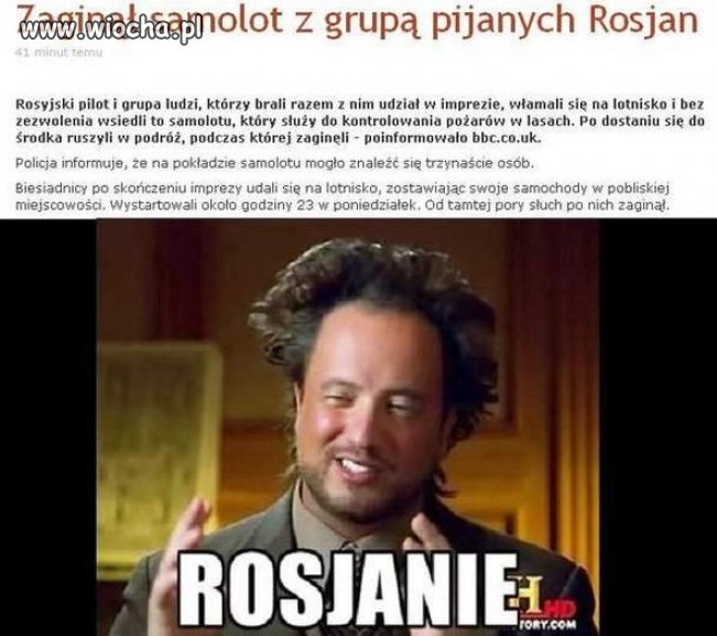 Chyba mieli niezły odlot.