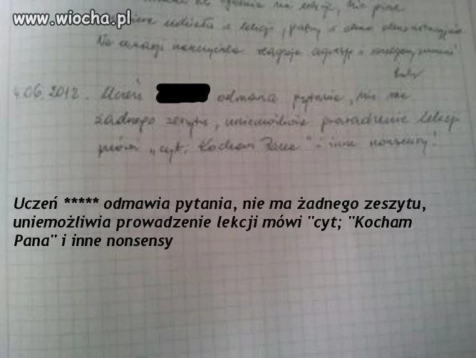 Bardzo dosłowny nauczyciel