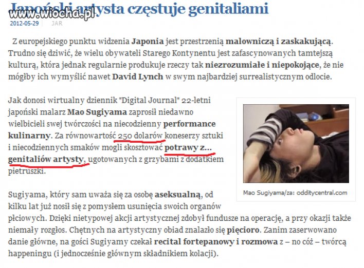 A dziś na obiad...