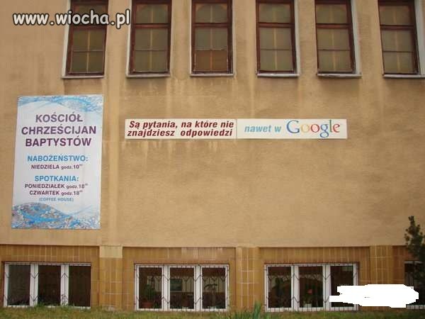 Kościół vs wujek google...