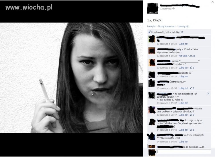 Paląca 15stka