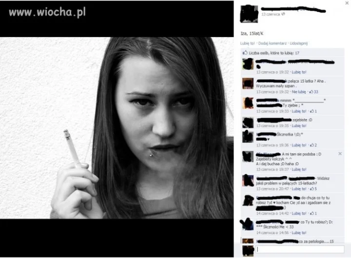Paląca 15stka