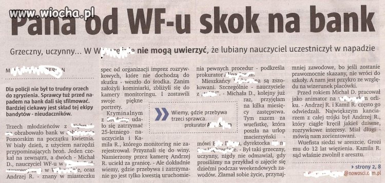 GANG OLSENA! Myślałam, że nie istnieje naprawdę.
