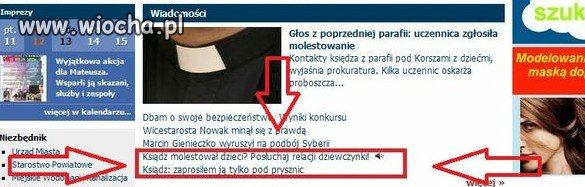 Molestował dzieci.