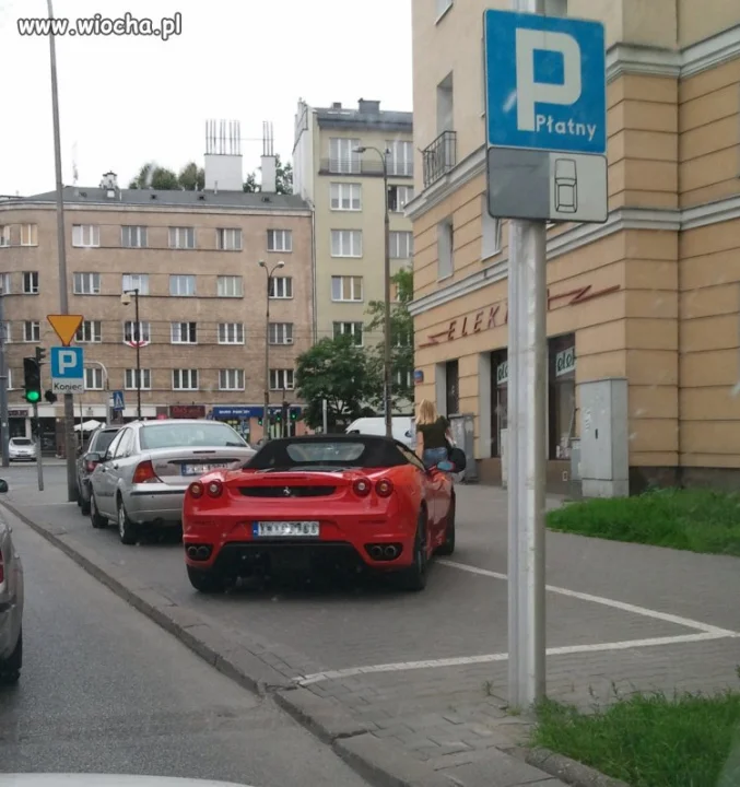 Parkowanie "na bogato"