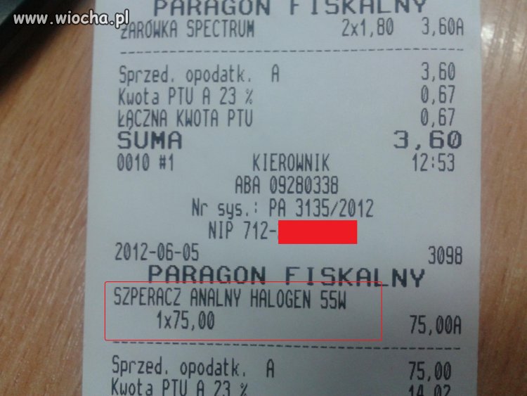 Kolega dziś sobie kupił... 