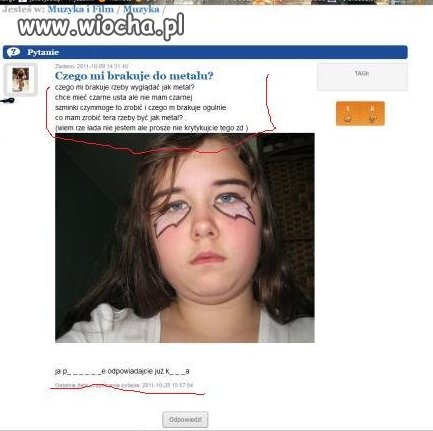 Czego mi brakuje do metalu?