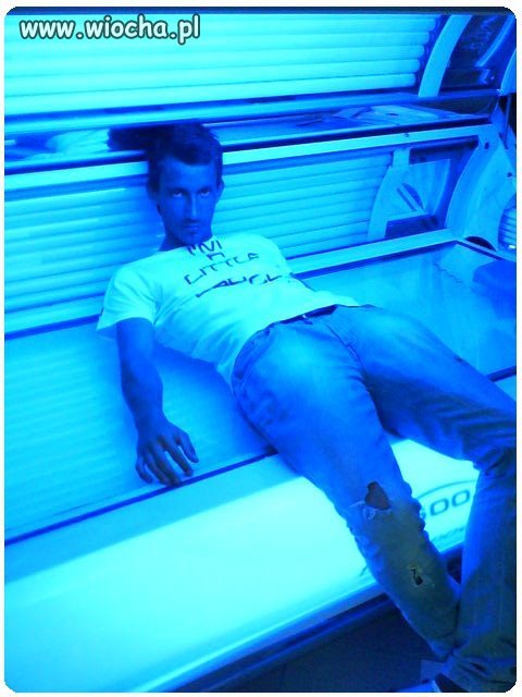 Taka sobie sweet fotka na solarium..
