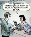 Tak bywa jak się  na szkołe kamieniami rzuca