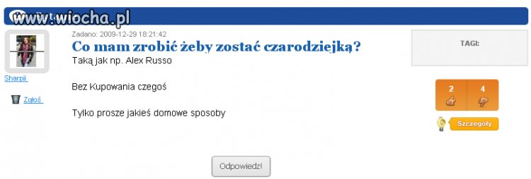 Co mam zrobić żeby zostać czarodziejką?