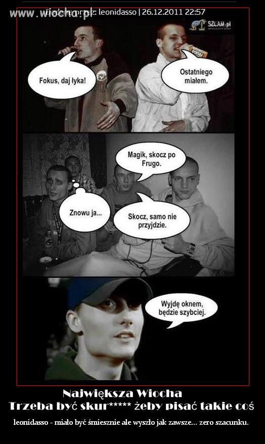 Zero szacunku... 