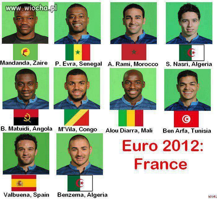Reprezentacja ''Francji'' na euro 2012
