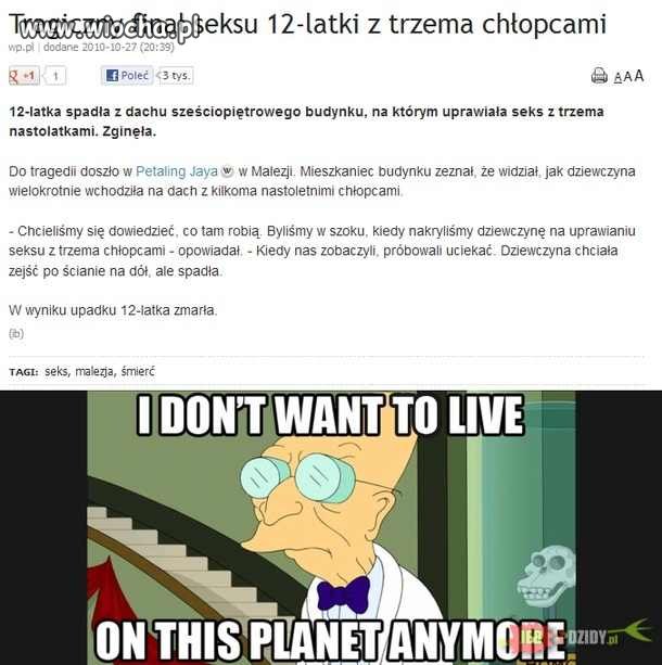12-latka ofiarą seksu 