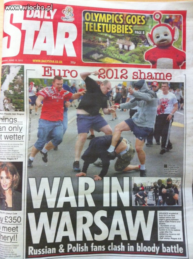 Wiocha dla daily star...