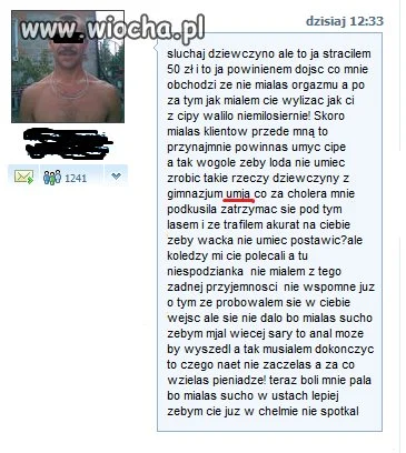 Reklamacji cd. 