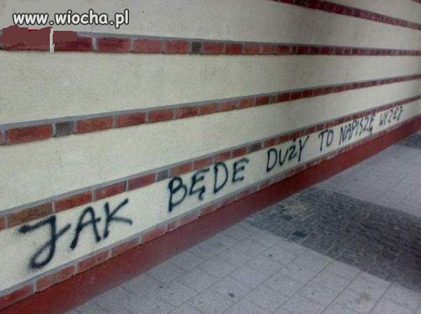 Jak urosnę to ...