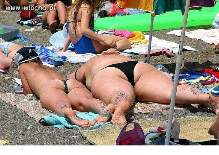  Na plaży są "widoczki" i "widoki"