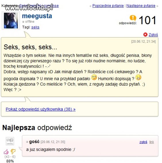 Heh co za rozczarowanie ...
