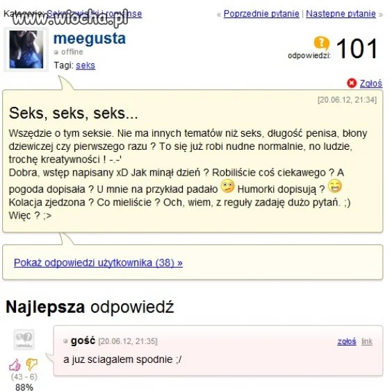 Heh co za rozczarowanie ...