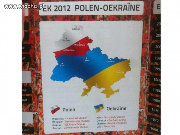 Kolejna wersja mapy Europy