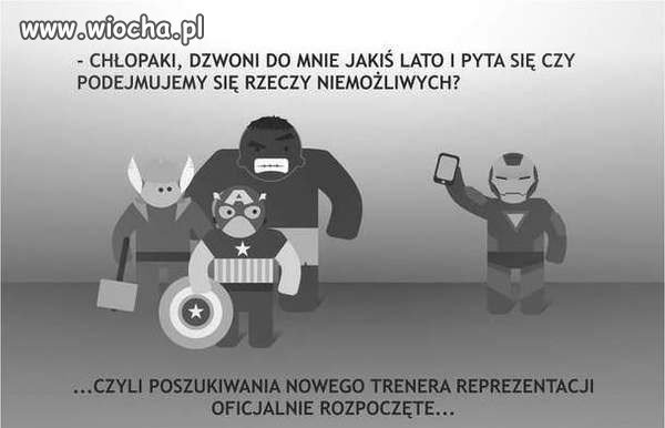 Poszukwania nowego trenera