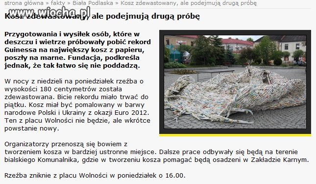 Gdy ktoś próbuje zrobić coś pozytywnego